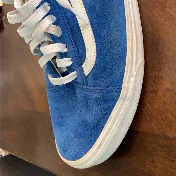 Suede blue vans good condition - Picture 4 of 6